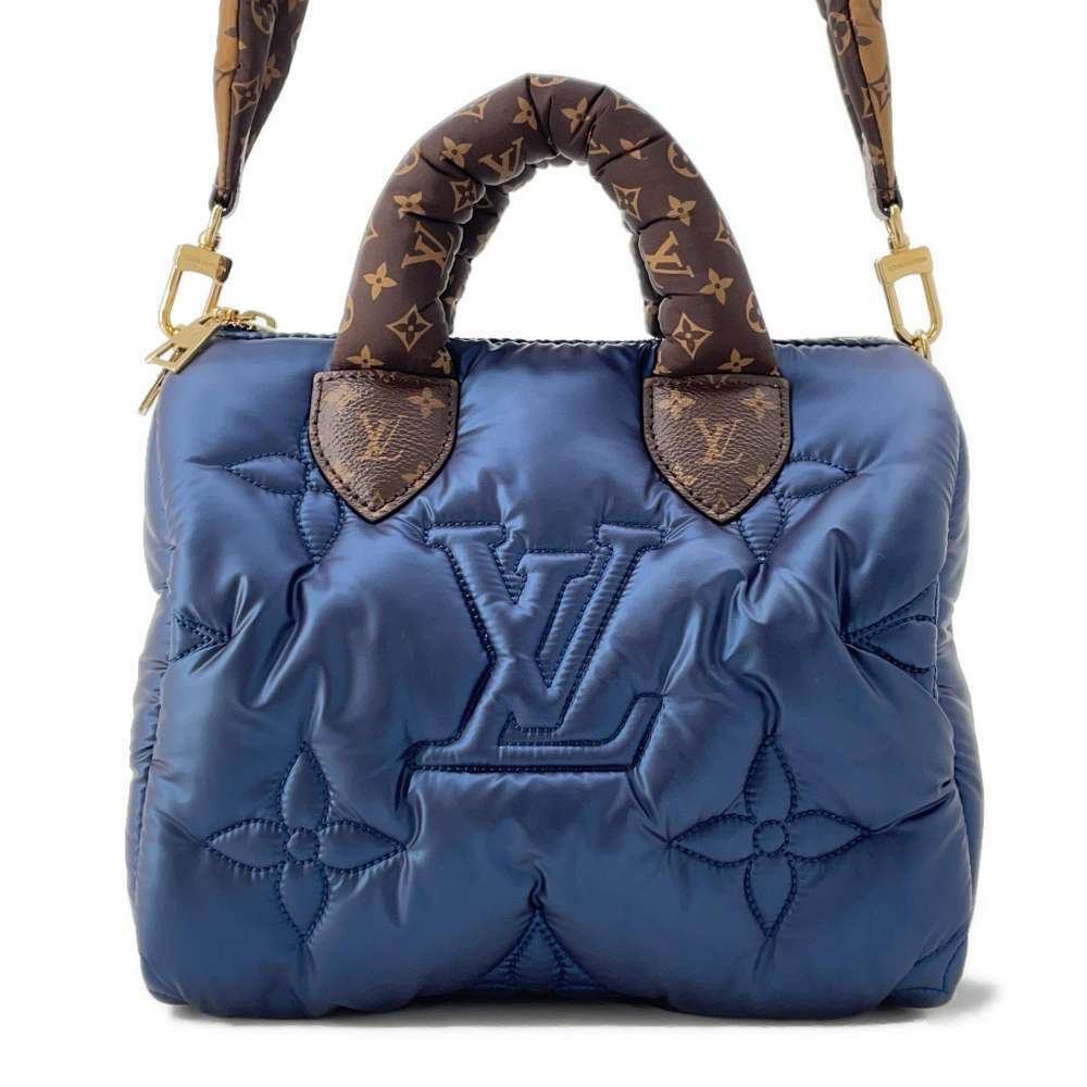 Louis Vuitton Handbag Recycled Metallic Monogram Speedy Bandouliere Bag - Picture 1 of 11